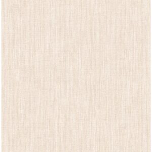 0043843 chenille blush faux linen wallpaper