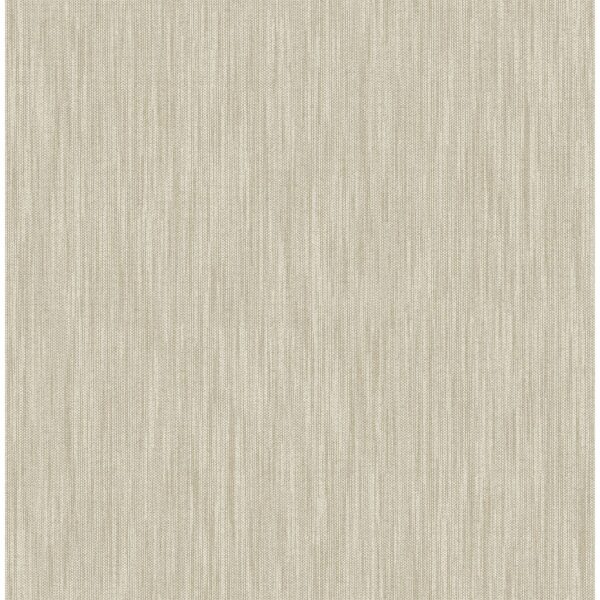0043845 chenille light brown faux linen wallpaper