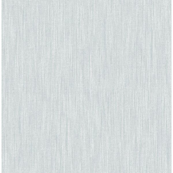 0043847 chenille light blue faux linen wallpaper