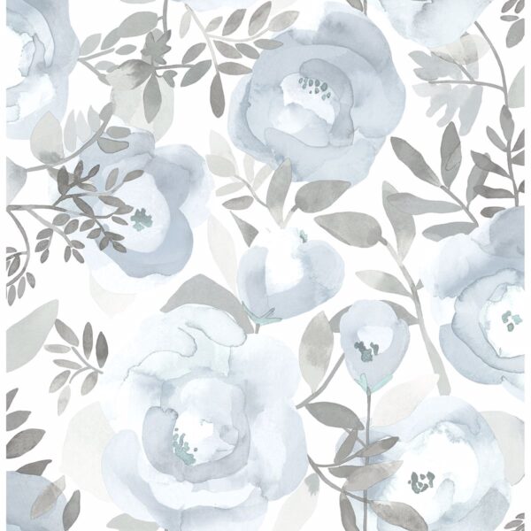 0043929 orla blue floral wallpaper