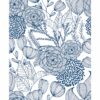 0043959 alannah navy botanical wallpaper