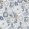 0043971 lucy grey floral wallpaper