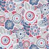 0043979 lucy red floral wallpaper