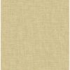 0043985 jocelyn yellow faux linen wallpaper