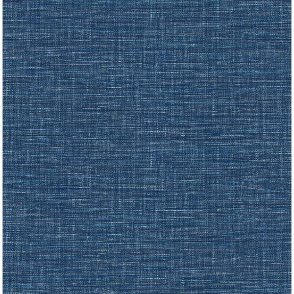 0045441 exhale dark blue woven texture wallpaper
