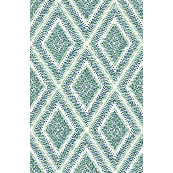 0045507 zaya green tribal diamonds wallpaper