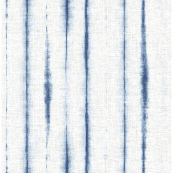 0045571 orleans blue shibori faux linen wallpaper