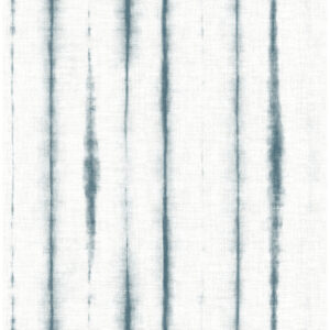 0045577 orleans teal shibori faux linen wallpaper