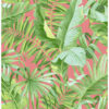 0045583 alfresco coral tropical palm wallpaper