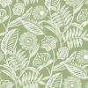 0045611 alma green tropical floral wallpaper