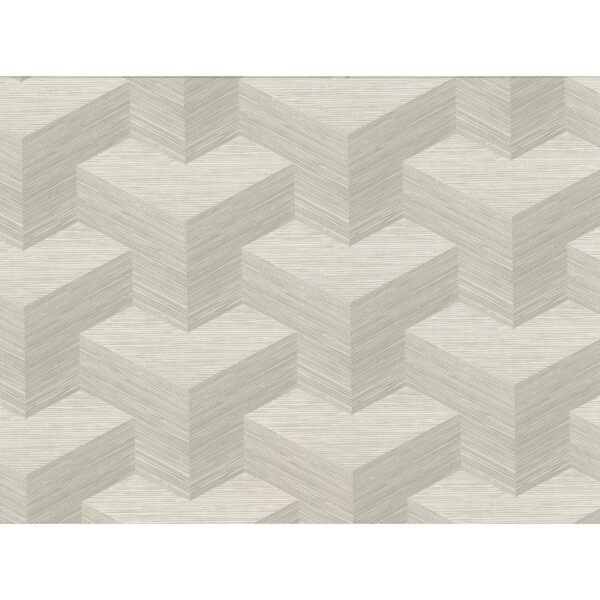 0045749 y knot light grey geometric texture wallpaper
