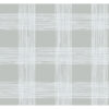 0051045 scarborough grey striated plaid wallpaper