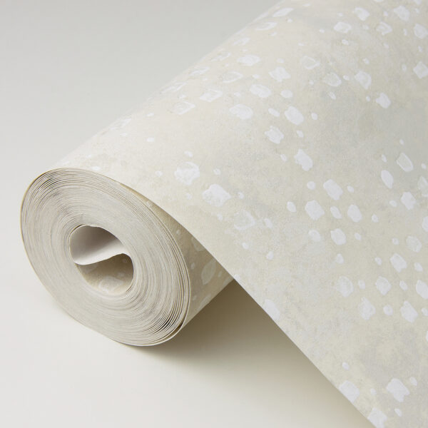 Felsic Cream Studded Cube Wallpaper - Image 4