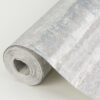 Rakasa Silver Distressed Stripe Wallpaper - Image 4
