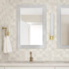 Varak White Checkerboard Wallpaper - Image 3