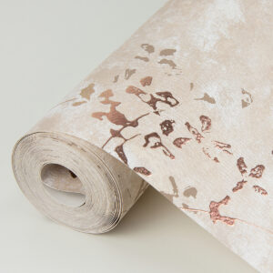 Arian Rose Gold Inkburst Wallpaper