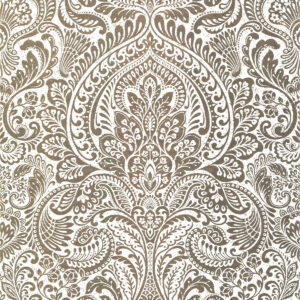 Artemis Gold Floral Damask Wallpaper