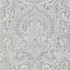 Artemis Silver Floral Damask Wallpaper - Image 2