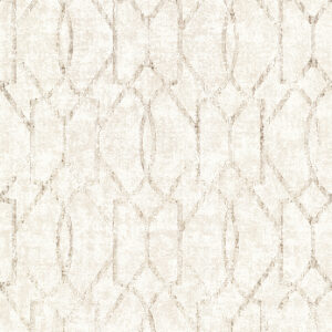 Ziva Cream Trellis Wallpaper