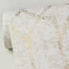 Ziva Gold Trellis Wallpaper