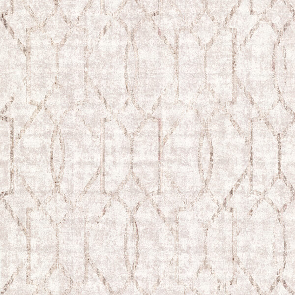 Ziva Rose Gold Trellis Wallpaper - Image 2
