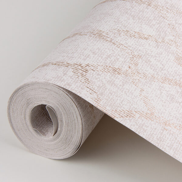 Ziva Rose Gold Trellis Wallpaper - Image 4