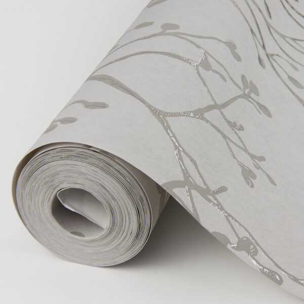 Koura Platinum Budding Branches Wallpaper - Image 4