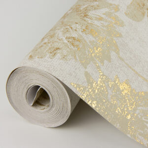 Kala Gold Floral Wallpaper