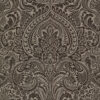 Artemis Espresso Floral Damask Wallpaper - Image 2