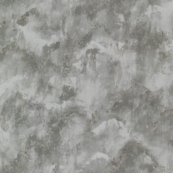 Toula Silver Abstract Wallpaper - Image 2
