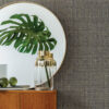 Maia Stone Faux Linen Wallpaper - Image 3