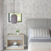 Suna Silver Woodgrain Wallpaper - Image 3