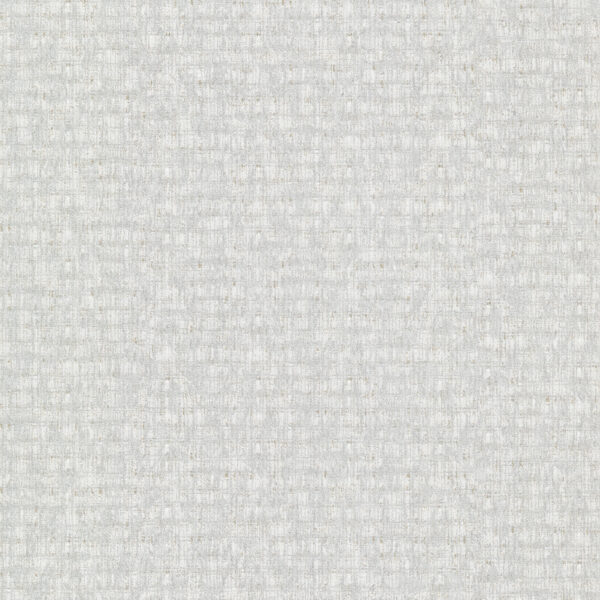 Zeke Silver Imitation Fabric Wallpaper - Image 2