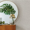 Zeke Silver Imitation Fabric Wallpaper - Image 3