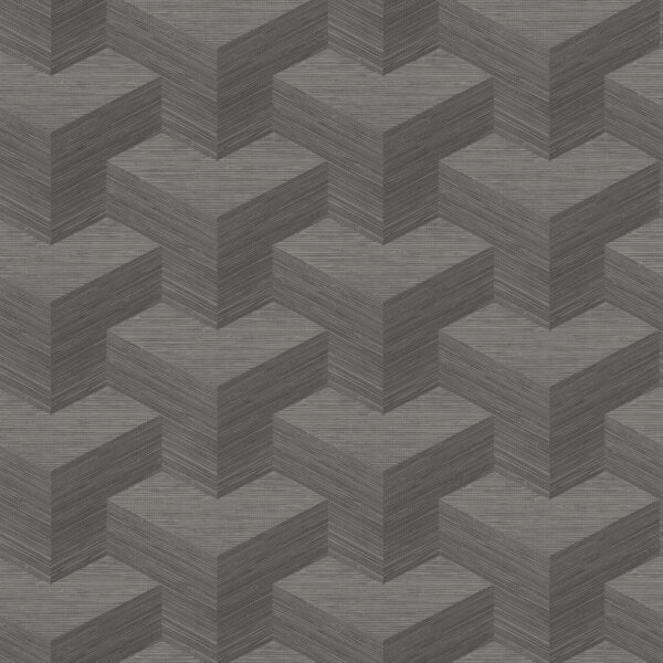 0053270 y knot grey geometric texture wallpaper