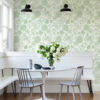 Ada Green Floral Wallpaper - Image 2