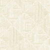Cade Yellow Geometric Wallpaper