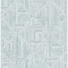 Cade Teal Geometric Wallpaper