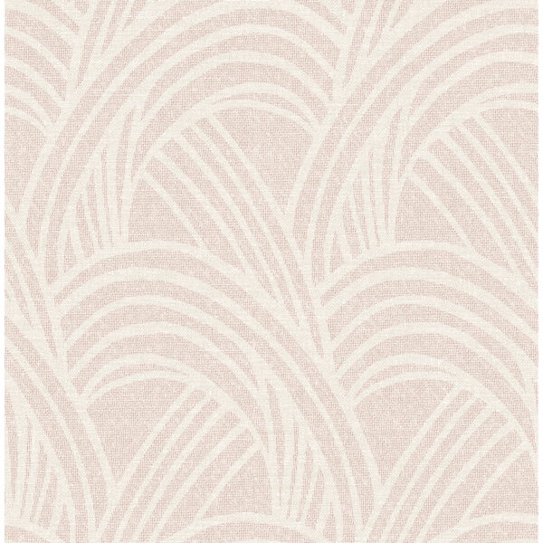 Farrah Blush Geometric Wallpaper