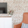 Leandra Coral Floral Trail Wallpaper - Image 2