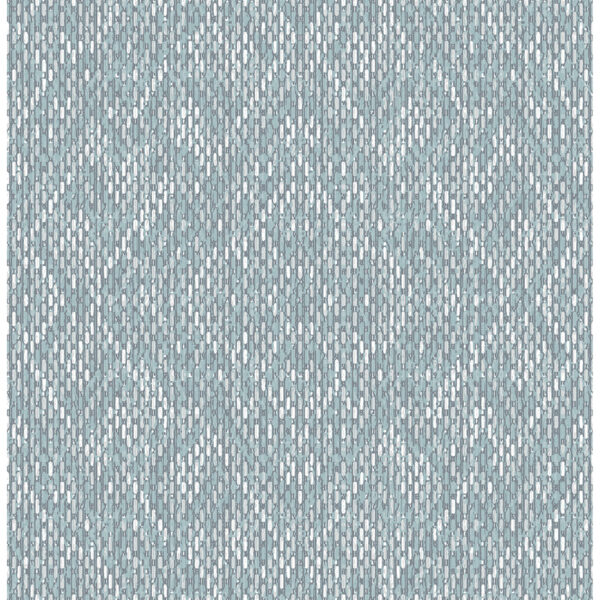 Felix Sky Blue Geometric Wallpaper