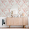 Mahi Blush Abstract Wallpaper - Image 2