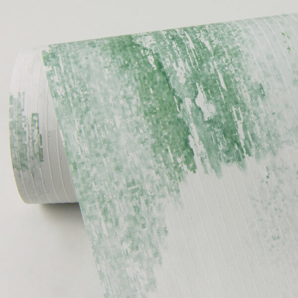 Mahi Green Abstract Wallpaper - Image 3