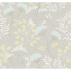 Sorrel Light Grey Botanical Wallpaper