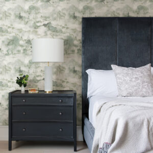Nara Sage Toile Wallpaper