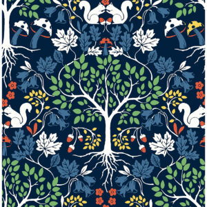 Leo Blueberry Tree Wallpaper