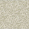 0056943 lei neutral etched leaves wallpaper