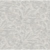0056947 lei silver etched leaves wallpaper