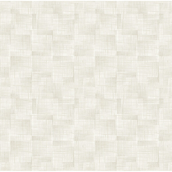 0056965 ting cream abstract woven wallpaper