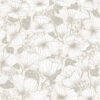 0057697 matilda grey poppy fields wallpaper